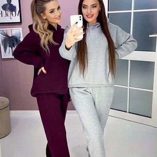 Спортивный костюм женский на флисе утепленный