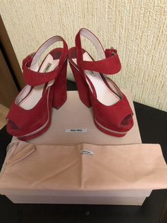 Туфли, босоножки miu miu оригинал
