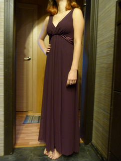 Новое вечернее платье в пол Camaieu