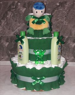 Торт из памперсов