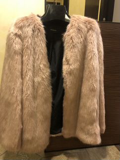 Шуба из эко меха