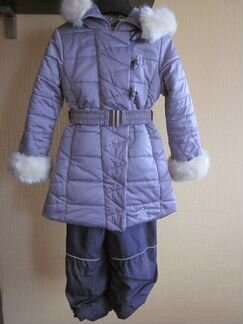 Зимний комплект пальто Orby + штаны р.104