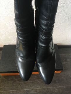 Сапоги кожаные 41