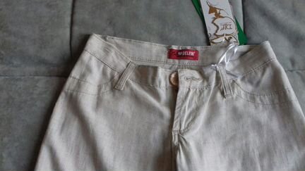 Брюки летние (лён) delfin jeans р-р 42