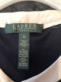 Синее платье Ralph Lauren (Ральф Лорен)