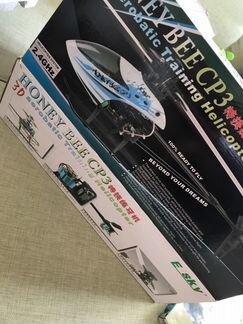 Вертолёт esky honey bee cp3 + Запчасти + симулятор