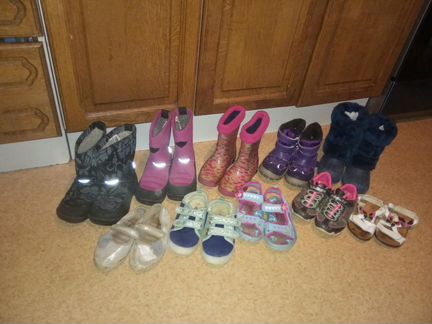 Обувь для девочки 19 см по стельке туфли, Куома