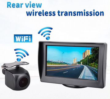 Беспроводная WiFi камера заднего вида с монитором