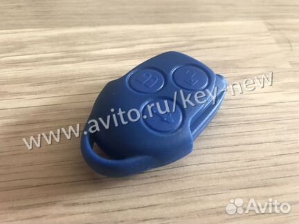 Корпус ключа Ford transit синий транзит
