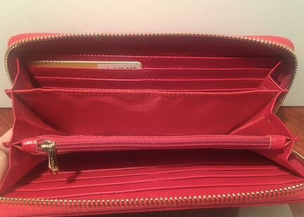 Клатч красный женский