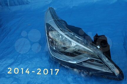 Фара Hyundai Solaris 14 +