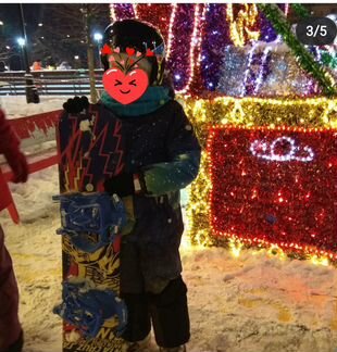 Зимний комбинезон для девочки