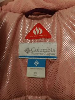 Классная парка Columbia для девочки, рост 116