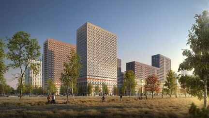 1-к квартира, 35.7 м², 15/25 эт.