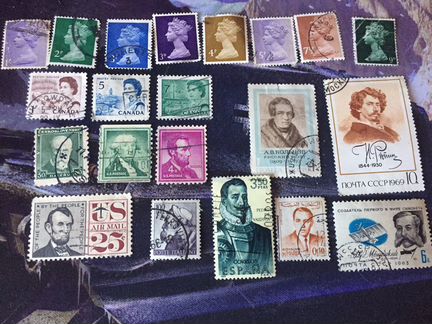 Марки много