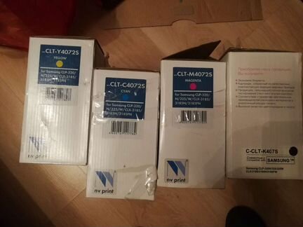 Комплект лазерных картриджей CLT-4072S