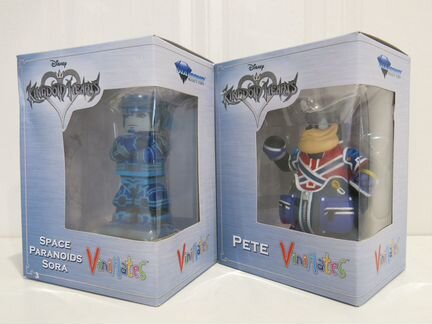 Новые фигурки Kingdom Hearts - Sora и Pete
