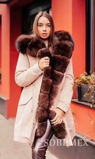 Парка с мехом