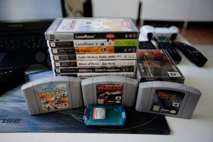 Игры PSP, xbox, WII, N64
