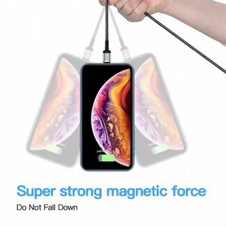 Магнитный зарядный кабель Micro USB,type C, iPhone