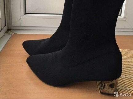 Сапоги ботфорты 41-42 рр