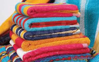 Полотенца новые