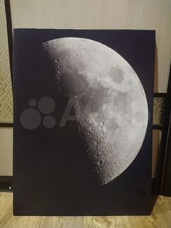 Картина на холсте Луна