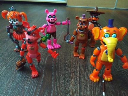 Фнаф 6 аниматроники Фредди шарнирные