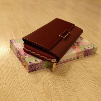 Новый кошелек Alessandro Beato из натуральной кожи