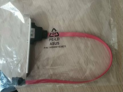 Планка для задней стенки корпуса 1x esata