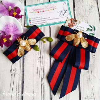 Брошь и заколка в стиле Gucci