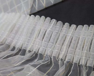 Подшив штор и тюли