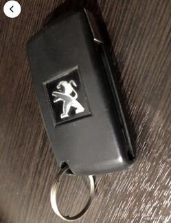 Чип-ключ Peugeot, Geely откидной