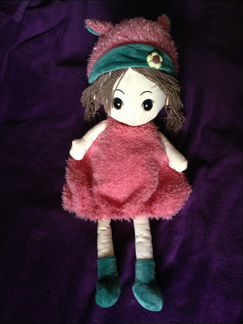 Кукла мягкая новая 65 см