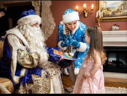 Дед Мороз и Снегурочка