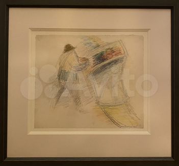 Якушева А.И.(1900-1986) у вагонетки 1930 экспертиз