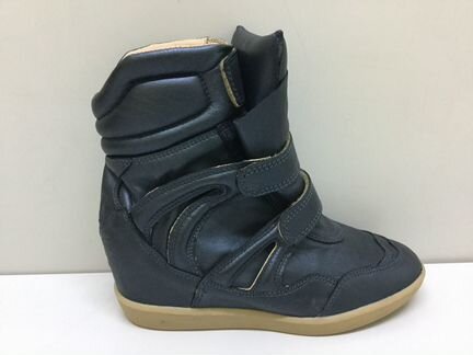 Ботинки с натуральным мехом Италия