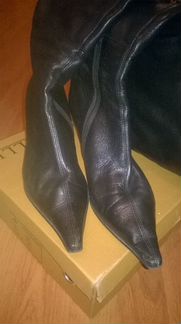 Осенние сапоги ботфорты