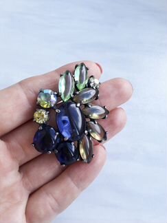 Клипсы Elsa Schiaparelli, оригинал, винтаж