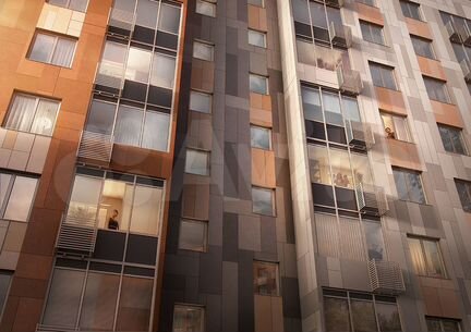2-к квартира, 52 м², 3/17 эт.