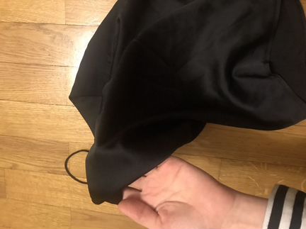 Чёрный бельевой топ