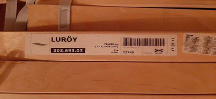 Реечое дно кровати