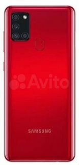 Смартфон Samsung Galaxy A21s 3/32GB красный