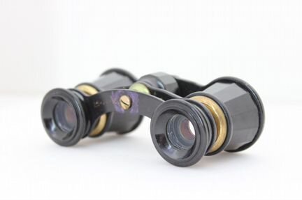 Театральный бинокль бгн 2,5x24 лзос Черный