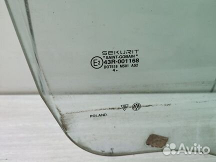 Стекло переднее правое 95554251204 Porsche Cayenne