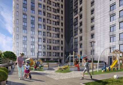 2-к квартира, 65.7 м², 17/24 эт.