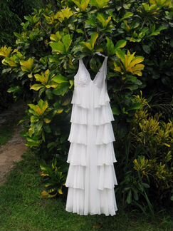 Свадебное /вечернее платье р42-44