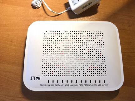 Wi-Fi роутер ZTE ZXA10 F660 (от МГТС)