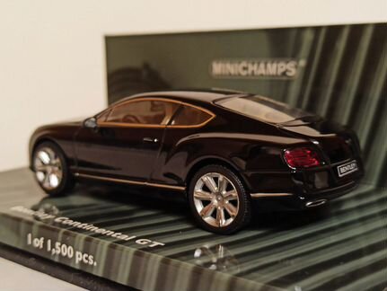 Bentley Continental GT Minichamps 1:43