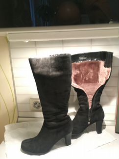 Сапоги женские Carnaby (нат. замша / нат. мех)